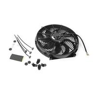 Ventilateur de Refroidissement Radiateur 14 Pouces, 12V Slim, ABS Léger - Haute Efficacité, Kit de Montage Inclus, Universel pour Moteur et Climatisation