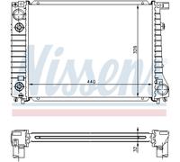 Ventilateur de Refroidissement Radiateur Voiture Nissens pour BMW 3er Cabriolet
