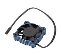 Ventilateur de refroidissement RC, ventilateur de refroidissement de moteur électrique 40x40mm 16000 tr/min 5 V-9 V haute vitesse étanche moteur ESC ventilateur(bleu)