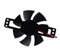 Ventilateur de refroidissement sans balais à sept pales pour plaques à induction, construction en plastique pour une performance durable