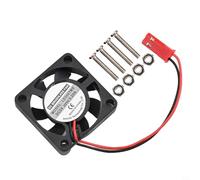 Ventilateur de refroidissement sans balais CC 30 mm, 5 V 0,2 A, 30 x 30 x 7 mm, pour Raspberry Pi 4/3B+/3B/2/B+/Zero, super silencieux 15,92 dBA, durée de vie de 30 000 heures (1 pièce)