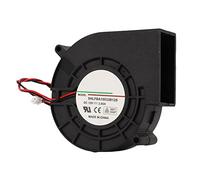 Ventilateur de refroidissement sans balais, ventilateur DC12 V, double roulement à billes 2,85 A 5400 tr/min, petit radiateur en cuivre et fibre de verre PBT sans balais pour