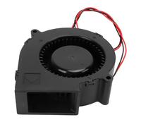 Ventilateur de refroidissement sans balais, ventilateur de refroidissement DC12 V, 1,2 A, deux roulements à billes sans balais, 4 500 tr/min, fibre verre PBT, petit radiateur en