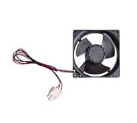 Ventilateur de refroidissement silencieux CC 12 V pour appareils ménagers, camping-car, réfrigérateur, congélateur, pièce de rechange verte ou noire (C)