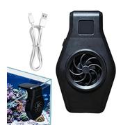 Ventilateur de refroidissement silencieux pour aquarium pour contrôle de la | Mini ventilateur d'aquarium pour éleveurs, aquariums, pêcheurs, propriétaires d'animaux, maison, appartement, bureau