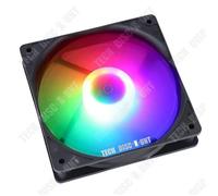Ventilateur de refroidissement - TD® - ARGB - 8cm - Cadre blanc - Palier hydraulique