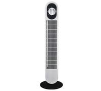 Ventilateur de Refroidissement Tour pour Chambre à Coucher, Vitesse de 26 Pieds/s, 30 DB, Ventilateur de Sol Silencieux, Ventilateurs oscillants à 80 ° pour l'intérieur avec 3 Vitesses,