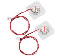 Ventilateur de Refroidissement Transparent 3010 pour Imprimante 3D V6 Hotend, Fonctionnement Silencieux, Coque Transparente avec Une Bonne Transmission de la Lumière, 2 Pièces