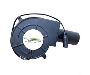 Ventilateur de refroidissement Turbo à Double boule, DC 12V, 2,7 a, Volume d'air élevé et Turbine de four à grande vitesse