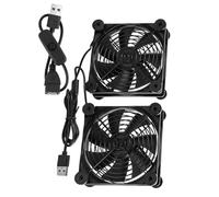 Ventilateur de refroidissement USB CC 5 V 120 mm avec commutateurs pour équipement de réseautage à domicile, armoires vidéo, PC de jeu et ordinateur portable alimenté par USB