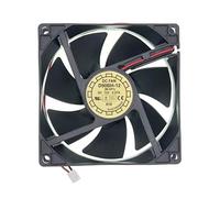 Ventilateur de refroidissement YATE Loon D90BH-12 DC 12 V 0,27 A Taille : 90 x 90 x 25 mm 3600 tr/min 55,68 CFM. Ventilateur de refroidissement à 2 fils.