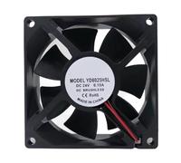 Ventilateur de refroidissement YD0825HSL 8025 DC12V 24V 0,15/0,3/0,2/25A 8 cm(YD8025HSL 24V 0.15A)