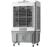 Ventilateur De Refroidisseur d'air Évaporatif Commercial, Humidificateur Industriel, Climatiseur 3 en 1, Grand Réservoir d'eau De 55 L, Refroidisseur Domestique, Moteur Puissant pour Un Refroidiss