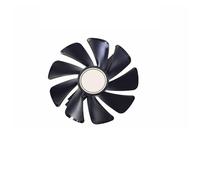 Ventilateur de Remplacement 95 mm CF1015H12D à Engrenages et LED, Compatible avec Les Cartes Graphiques Sapphire, Nitro RX590, RX580, RX570, RX480 et RX470 (référence 4N001-02-20G).(Black)