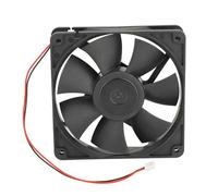 Ventilateur de roulement à double billes de 4,72 pouces DC12V 2600 tr/min 92.1cfm Blure d'échappement Axial Fume Fumée Extracteur Souder 3D