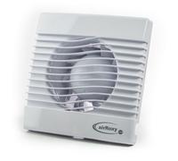 Ventilateur de salle de bain mural - AIR ROXY - Prim 100 PS - Diamètre 100 mm - Débit d'air 104 m3/h - 40 dB à 1 m
