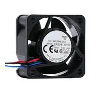 Ventilateur de serveur 1U 12 V 0,18 A 3 broches, 40 x 40 x 20 mm, EFB0412VHD 4020(STANDARD 3PIN_NO RGB)