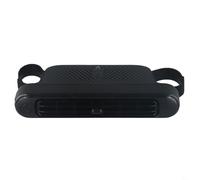 Ventilateur de siège arrière de voiture avec trois vitesses pour refroidissement de siège arrière, ventilateur silencieux pour berlines, SUV, camping-cars, alimentation noire de type C (noir)