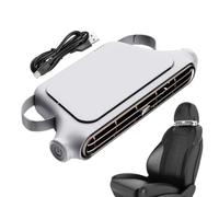 Ventilateur de siège arrière de voiture rechargeable par USB | Dispositif de ventilation électrique électrique pour camion, voiture, SUV, van, camping-car, VTT ou bateau