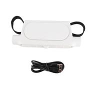 Ventilateur de siège auto refroidissant, ventilateur de voiture pour siège arrière portable sans pales à branchement USB avec 3 vitesses de ventilation, conception sans lame peu en (Blanche)