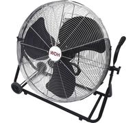 Ventilateur de sol 220-240V/50Hz, circulation d'air 10.500 m3/h, LxPxH 80x38,5x71 cm