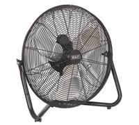 Sealey 45.7cm Industriel Haut Velocity 230V 3 Vitesse Sol Ventilateur - HVF18