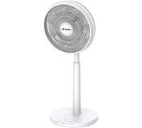 Ventilateur de sol DC avec batterie et 9 pales VENTY MOBILE Blanc