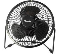 Equip Ventilateur de Bureau Noir 6"