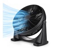 Ventilateur de sol et table - SANS MARQUE/GÉNÉRIQUE - Rond inclinable 50 cm - 100 W - 3 vitesses - 5 pales