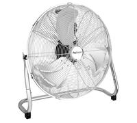 Ventilateur de Sol - Pro Breeze - 50cm - 3 Vitesses - Chrome - Tête Réglable
