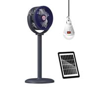 Ventilateur De Sol Solaire - Ventilateur De Sol À Circulation 5 Vitesses Ré
