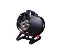 Ventilateur de sol, ventilateur électrique, ventilateur industriel, tête oscillante portable, cylindre rond, boulet de canon, ventilateur électrique puissant et haute puissance (noir, 14 pou