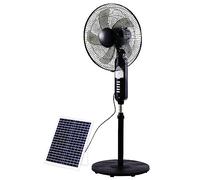 Ventilateur de sondage Solaire Portable, Ventilateur d'échappement à Courant continu Rechargeable pour Le Camping extérieur, Utilisation intérieure à la Maison