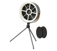 Ventilateur de suie rechargeable pour économiser de l'espace avec engrenages réglables