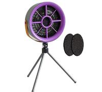 Ventilateur de suie rechargeable pour économiser de l'espace avec engrenages réglables pour purifier la suie, texture du ventilateur pour la cuisson silencieuse