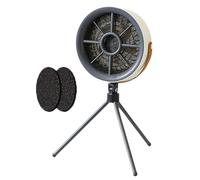 Ventilateur de suie rechargeable pour économiser de l'espace avec engrenages réglables pour purifier la suie, texture du ventilateur pour la cuisson silencieuse