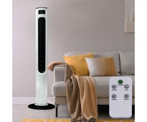 Ventilateur de support de tour de maison intelligente télécommande ventilateur de colonne de colonne de commande vocale LEISE VTAC 7927