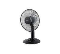 Ventilateur de table 30cm 55w 3 vitesses noir SCVEL530E