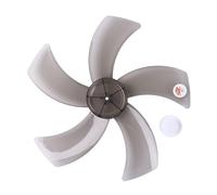Ventilateur De Table À Cinq Pales En Plastique De 14/16 Pouces, Accessoire For Ventilateur Sur Pied Avec Cache-écrou(16inch)