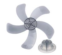 Ventilateur De Table À Cinq Pales En Plastique De 14/16 Pouces, Accessoire For Ventilateur Sur Pied Avec Cache-écrou(16inch dia 40cm)