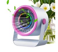 Ventilateur De Table | Affichage LED À 3 Vitesses Refroidissement Silencieux Rechargeable, Petit Ventilateur Portable Fonctionnant Sur, 3600 MAh, Cette FonctionneChambre Che