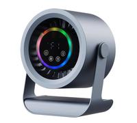 Ventilateur De Table | Affichage LED À 3 Vitesses Refroidissement Silencieux Rechargeable, Petit Ventilateur Portable Fonctionnant Sur, 3600 MAh, Cette FonctionneChambre Che