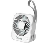 Ardes Ventilateur de table Tauro AR5F03BT – Mini portable 10 cm Gris et blanc