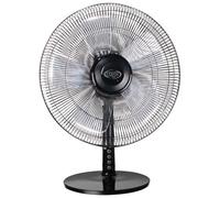 Ventilateur de table - ARGO - Tablo Evo - 40 cm - Noir - 5 pales transparentes