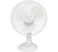 Ventilateur de table - Clatronic - VL 3602 - Oscillation - 3 niveaux de vitesse - Blanc