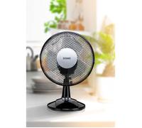DOMO Ventilateur de table DO8138 23 cm 30 W 2 vitesses noir