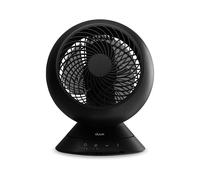 Ventilateur de table Duux Globe Noir Silencieux 200m³/h Oscillation Multidirectionnelle Commande tactile Télécommande