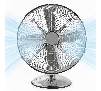 Ventilateur De Table En Métal 30 Cm - Inox