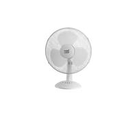 Ventilateur de table Fabrilamp cape 3 vitesses 40W blanc