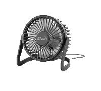 Ventilateur de table keinemarke 8018080494413 USB noir